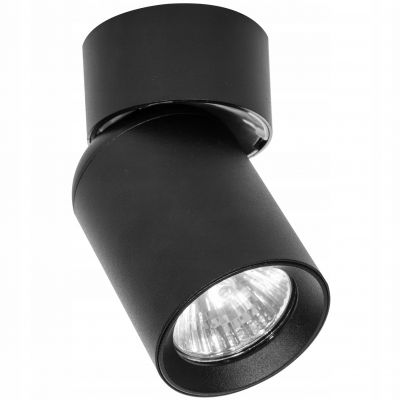 Oprawa ścienno-sufitowa MALTA SP 1 GU10 max. 12W IP20 czarna ORNO (AD-OP-6479BGU10)